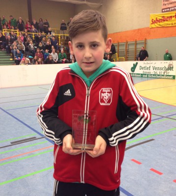 Torschützekönig Milos Cocic bei den Hallenmastern in Greven