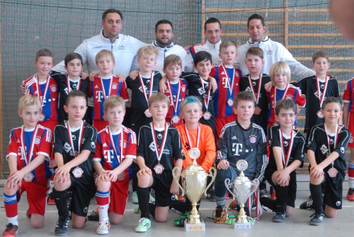 Mil Cup 2015 U9: 1. FSV Waiblingen / 2. FC Bayern München