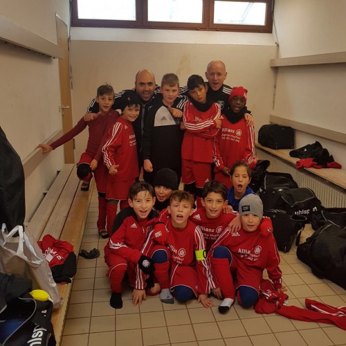 Herbstmeister 2017 mit der U10 in U11-Gruppe