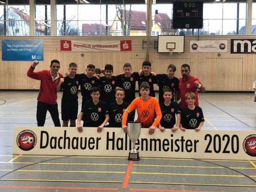 U14 wird DAH Hallenmeister wie letztes Jahr