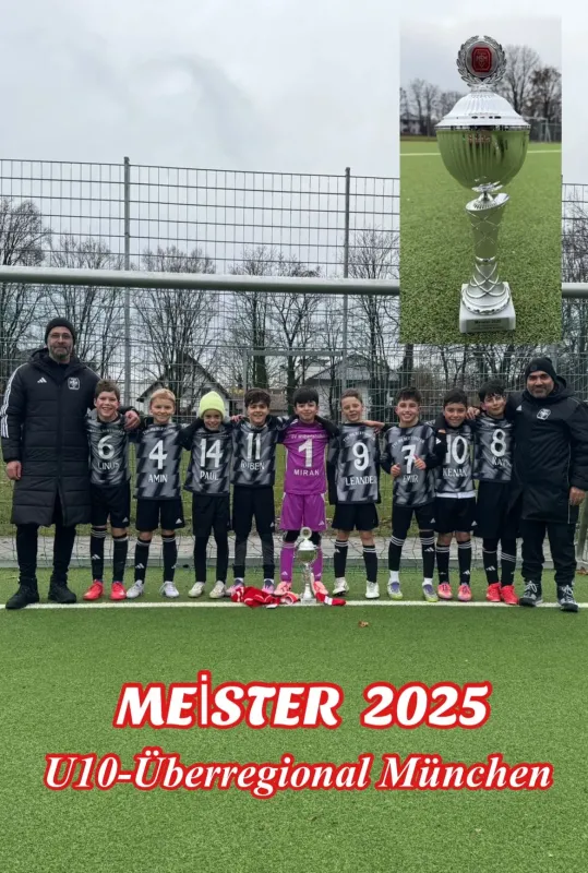Meister Überregional U10 - Gratulation an das Team