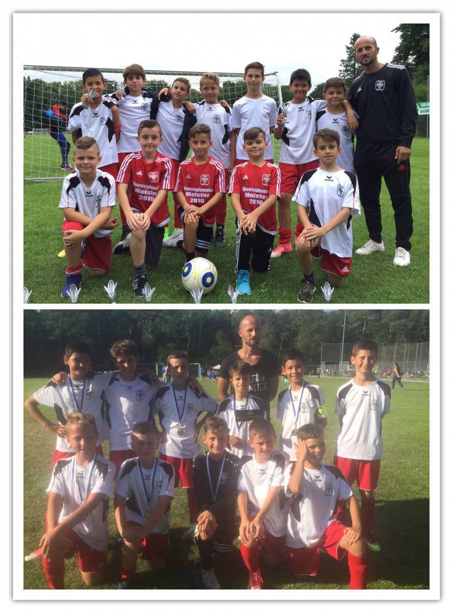 E2 Saisonende: Samstag Turniersieger,Sonntag 2-ter Platz!