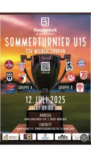 🏆 U15-Sommerturnier 2025 beim TSV Milbertshofen